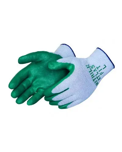 Showa Atlas 350 Green Nitrile-Dipped Palm Work Gloves – 12 Pairs 1
