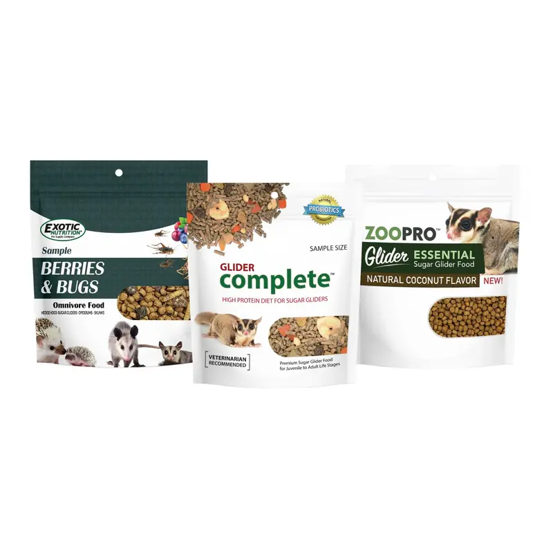 Sugar Glider Food Sampler Bundle 1