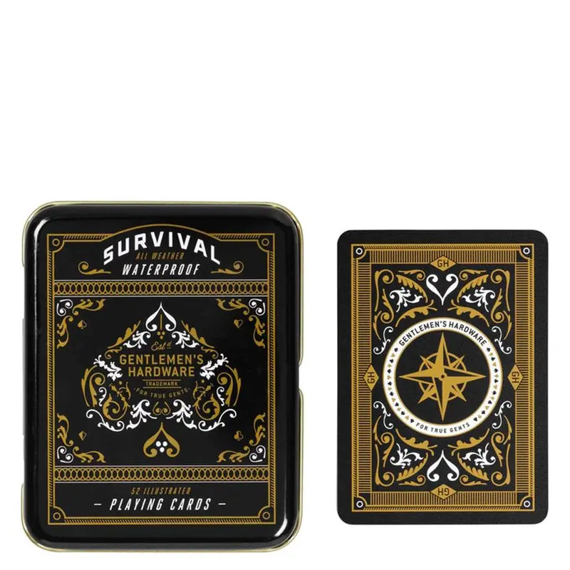 Survival-Themed Waterproof Playing Cards 1