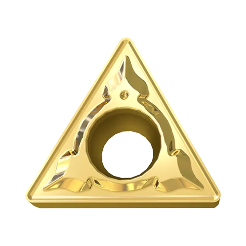 Tcmt-Ug Triangle-Shaped Turning Insert – Positive Cutting Edge 1