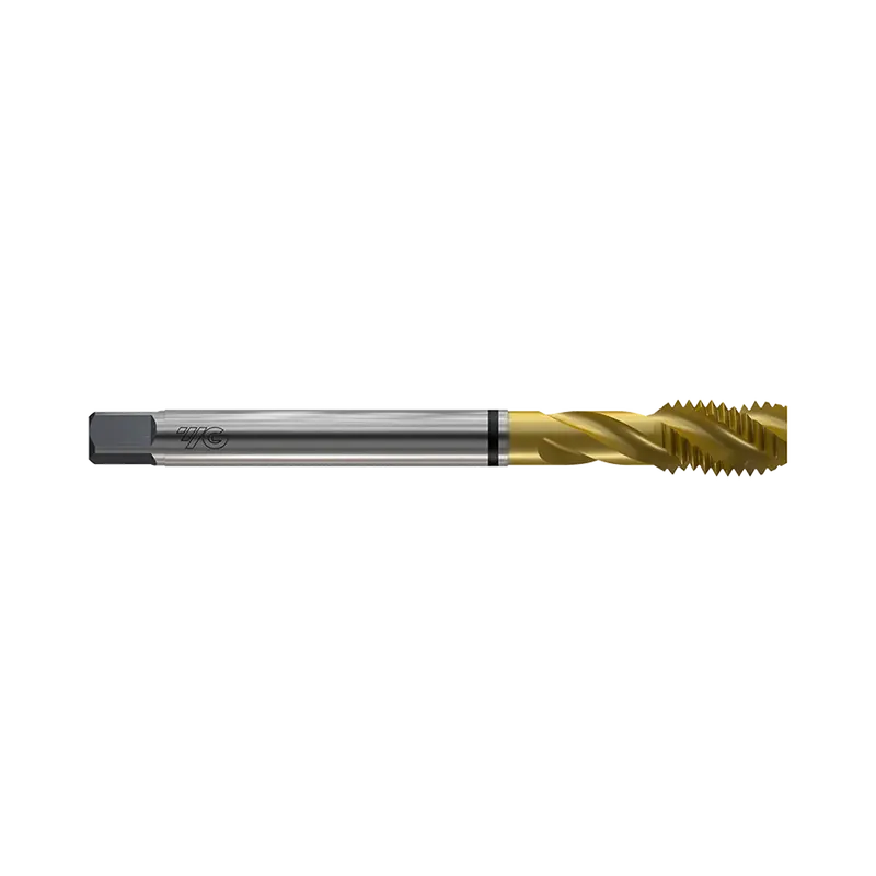 Td804 Hss-E M35 Metric Spiral Flute Combo Tap With Tin Coating – Multi-Material Use 1
