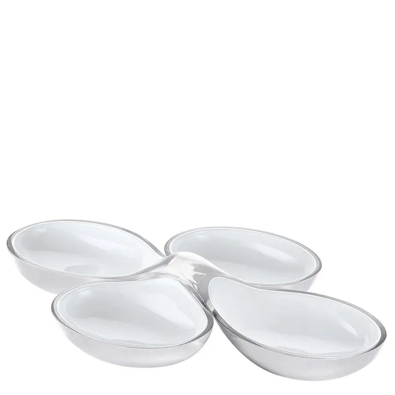Vintage-Style Interlocking Ceramic Dish Set 1