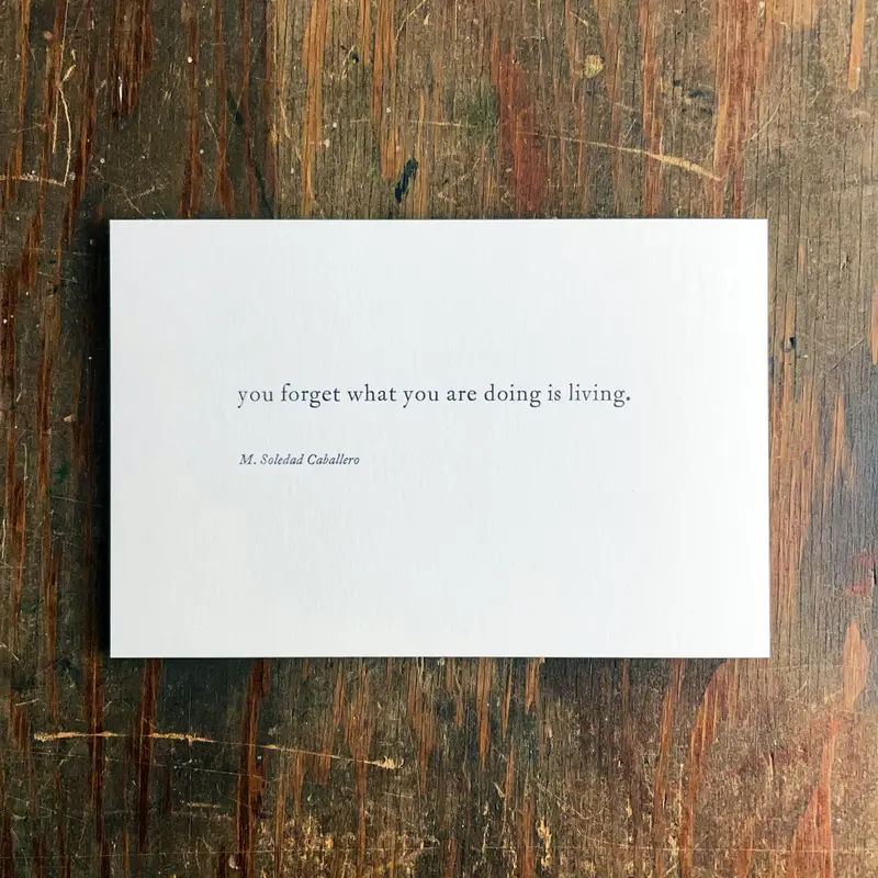 What You Are Doing Affirming Notecard 1