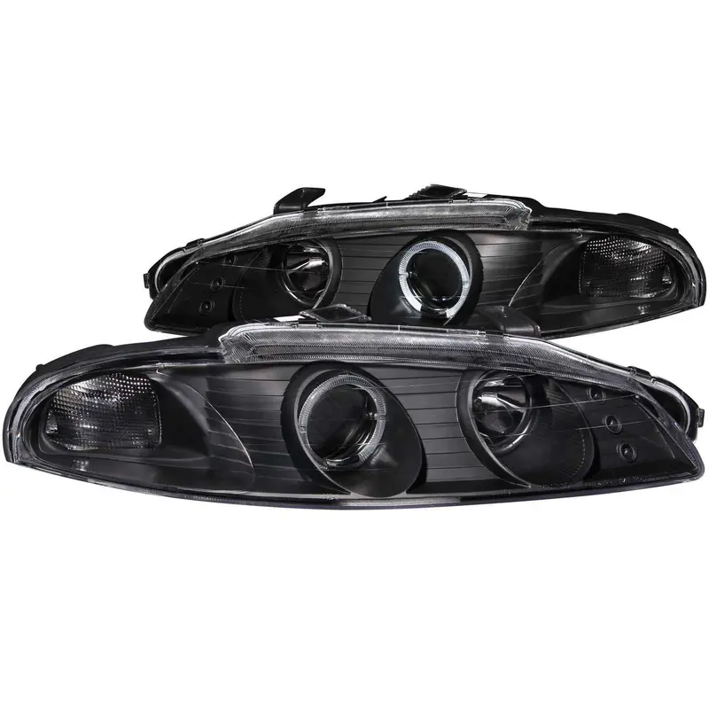 Anzo Usa Projector Headlight Assembly — Halo Ring Design, Dot-Compliant, Plug-And-Play Installation 1