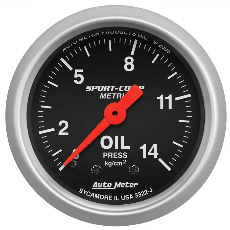 Autometer 3322-J Mechanical Gauge – Traditional Incandescent Perimeter Lighting For Analog Dial Display 1