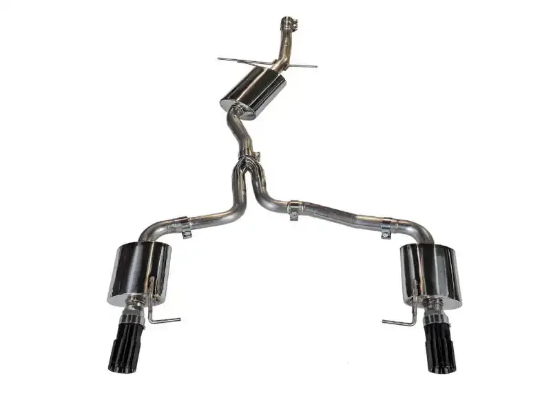 Awe Tuning Touring Edition Exhaust For Audi Q5 8R (2.0T) With Diamond Black Tips 1