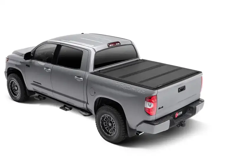 Bakflip Mx4 Hard Folding Tonneau Cover For 2007–2021 Toyota Tundra (6'6") With Deck Rail System 1