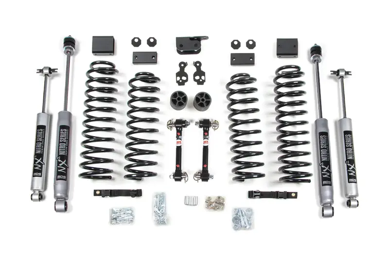 Bds Suspension Bds1412H 3-Inch Lift Kit For 2007–2011 Jeep Wrangler Jk Rubicon 4-Door 1
