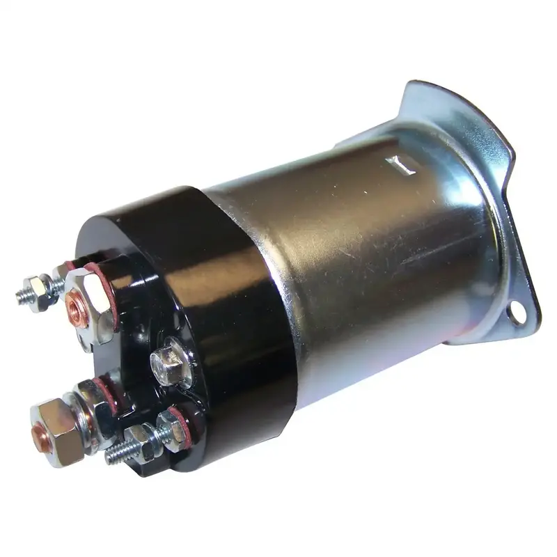 Crown Automotive Starter Solenoid Replacement – Compatible With 1980–1986 Jeep Cj & Xj/Mj Models With Gm 2.5L/2.8L Engines (J8130938) 1