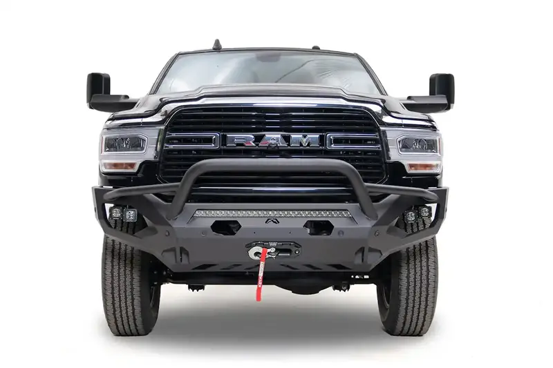 Fab Fours Dr19-X4452-1 - Matrix Front Bumper W/Pre-Runner Guard Plate Steel 1