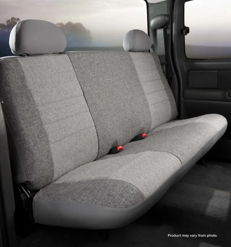 Fia Oe37-7 Gray - Oe30 Series Oe Tweed Custom Fit Front Seat Cover- 1