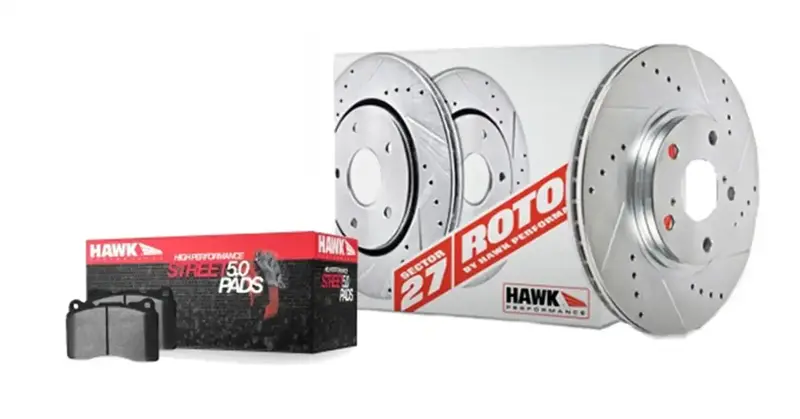 Hawk Performance Hk4862.551B Sector 27 Brake Kits W/Hps 5.0 Pads Front [Available While Supplies Last] 1