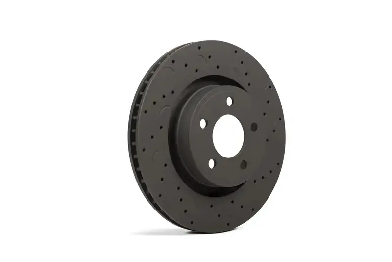 Hawk Performance Talon Cross-Drilled & Slotted Brake Rotors – Htc4455 Series 1