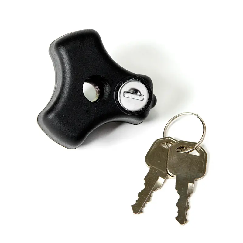 Hi-Lift Jack Hm-Lk Hood-Mount Security Kit — Key-Locking Knob For Safe On-Vehicle Storage 1