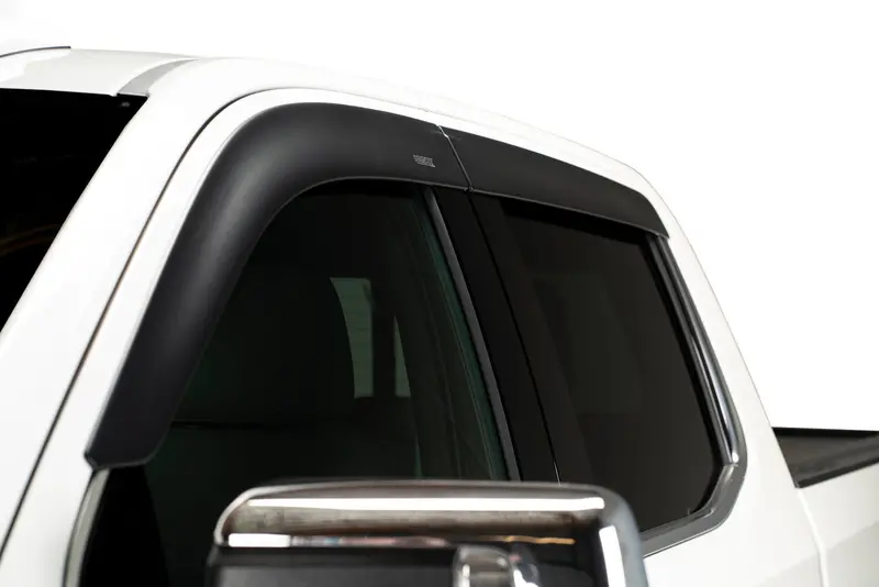 Husky Liners 2857011 Low-Profile Ventvisor – Matte Black, Outside-Mount, 4-Piece Set 1