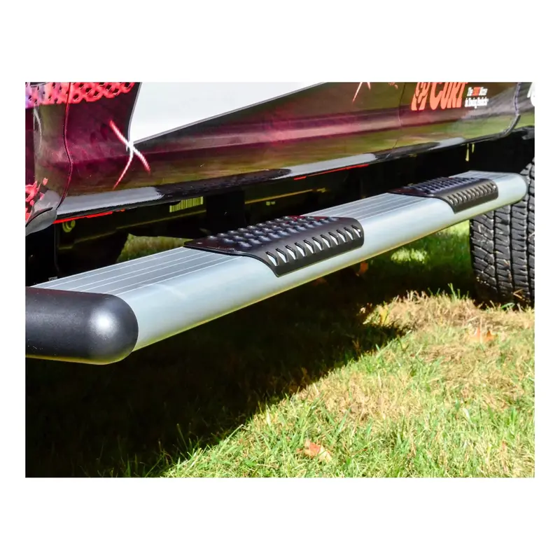 Luverne O-Mega Ii 6" X 78" Wide-To-Wide Running Boards – Silver Aluminum, Compatible With Select Dodge And Ram 1500 Models 1