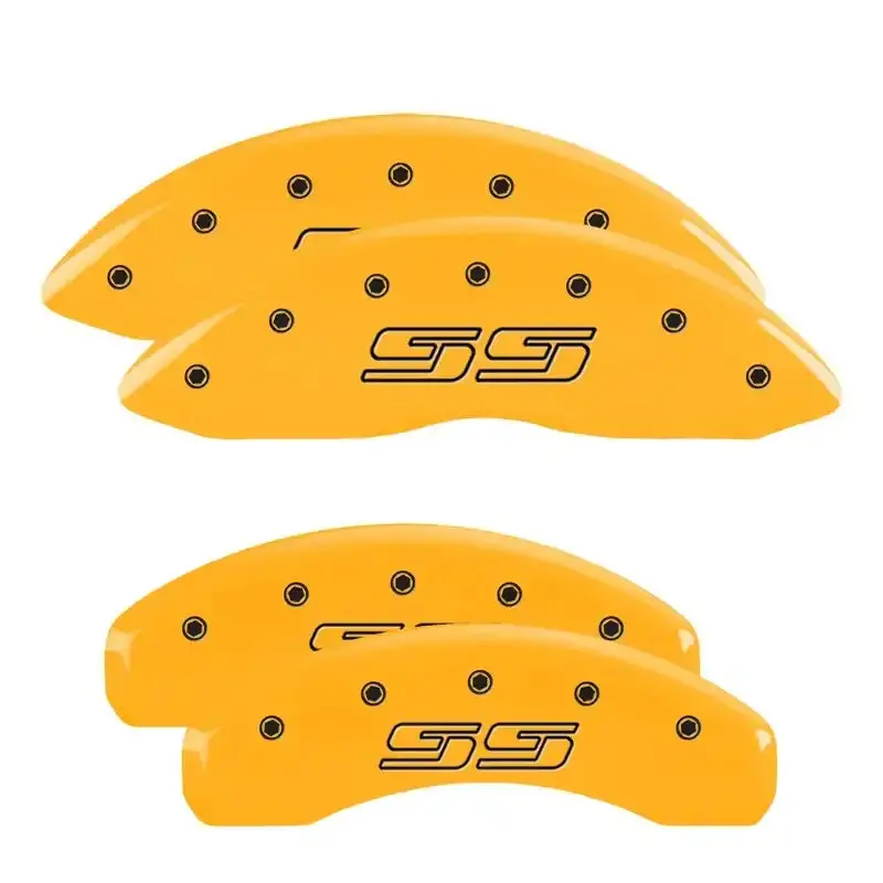 Mgp Engraved Brake Caliper Covers – Front Block & Rear Vintage Style For Challenger/Charger Rt 1